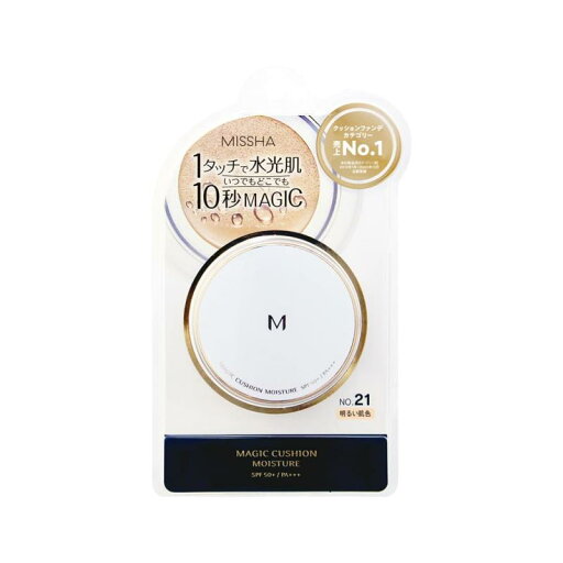 ミシャ(MISSHA) Мクッションファンデーション(モイスチャー) No.21 明るい肌色 15g ミシャ(MISSHA) Мクッションファンデーション(モイスチャー) No.21 明るい肌色 15g