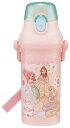 スケーター(Skater) 水筒 480ml プリンセス 23 子供用 女の子 抗菌 プラスチック製 日本製 PSB5SANAG-A(3)