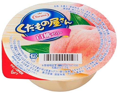 たらみ くだもの屋さん 白桃ゼリー 160g×6個