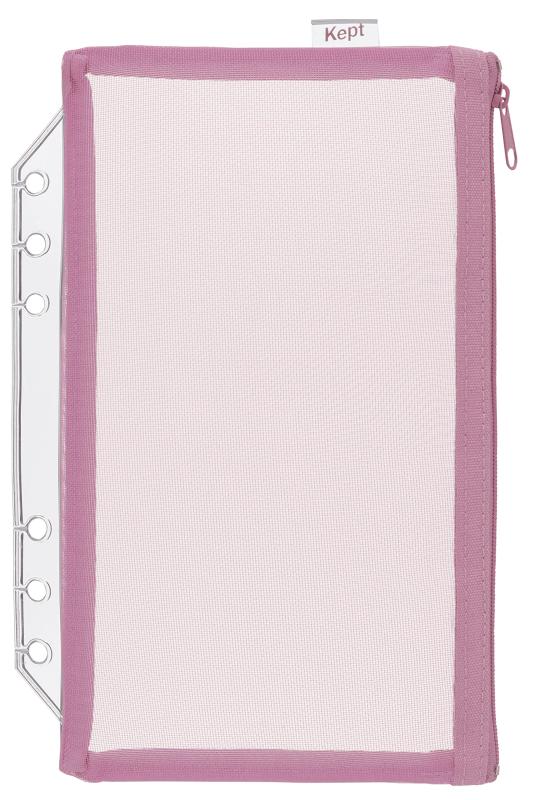 レイメイ藤井 バインダー Kept マルチ収納ファイル用 メッシュポーチリフィル ダスティパープル KP56DP