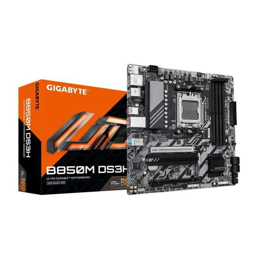 GIGABYTE B850M DS3H - AMD Ryzen 用 MicroATX 小型PC向け汎用マザーボード MB6678 GIGABYTE B850M DS3H - AMD Ryzen 用 MicroATX 小型PC向け汎用マザーボード MB6678