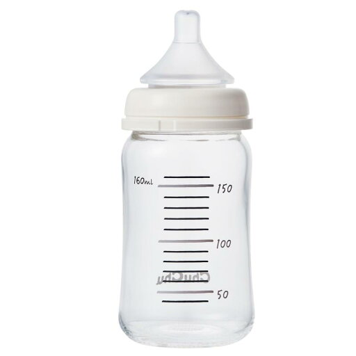 ChuChu(チュチュ) マルチフィット広口タイプ耐熱ガラス製哺乳びん 160mL 乳首 日本製 新生児 卒乳 全月齢 ChuChu(チュチュ) マルチフィット広口タイプ耐熱ガラス製哺乳びん 160mL 乳首 日本製 新生児 卒乳 全月齢