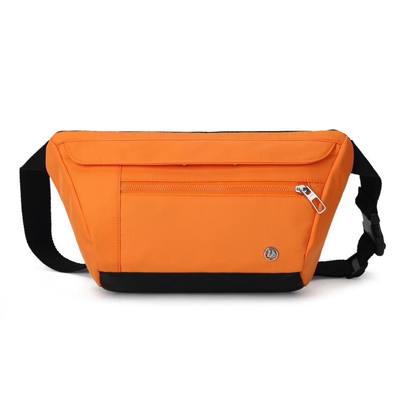 ショルダーバッグ レディース オックスフォード 無地 シンプル カジュアル 大容量 斜めがけ 肩掛け ママバッグ ウエストバッグ ボディバッグ グレー ブラック レッド グリーン ブルー オレンジ2