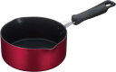 サーモス デュラブルシリーズ 片手鍋 クックパン 16cm レッド IH対応 KNA-016S R(3)