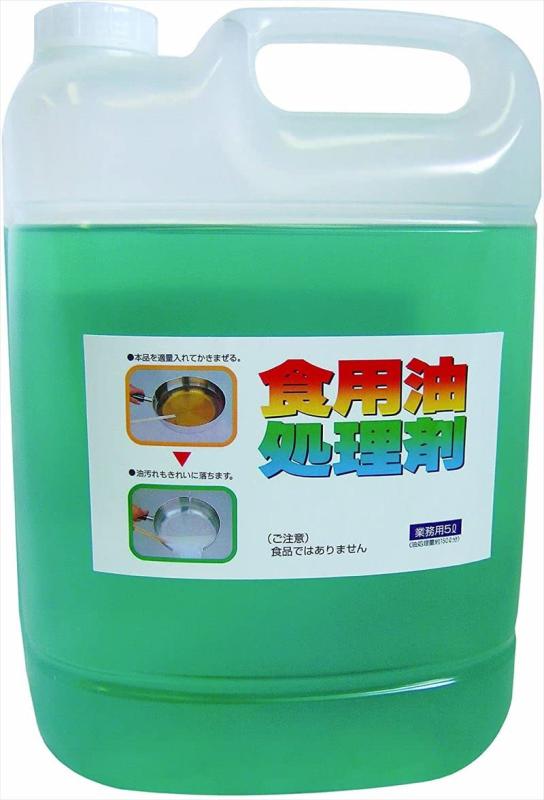 【業務用 大容量】UYEKI(ウエキ) 油コックさん 油処理剤 油汚れの洗浄に カンタン混ぜるだけ 5L 油処理..