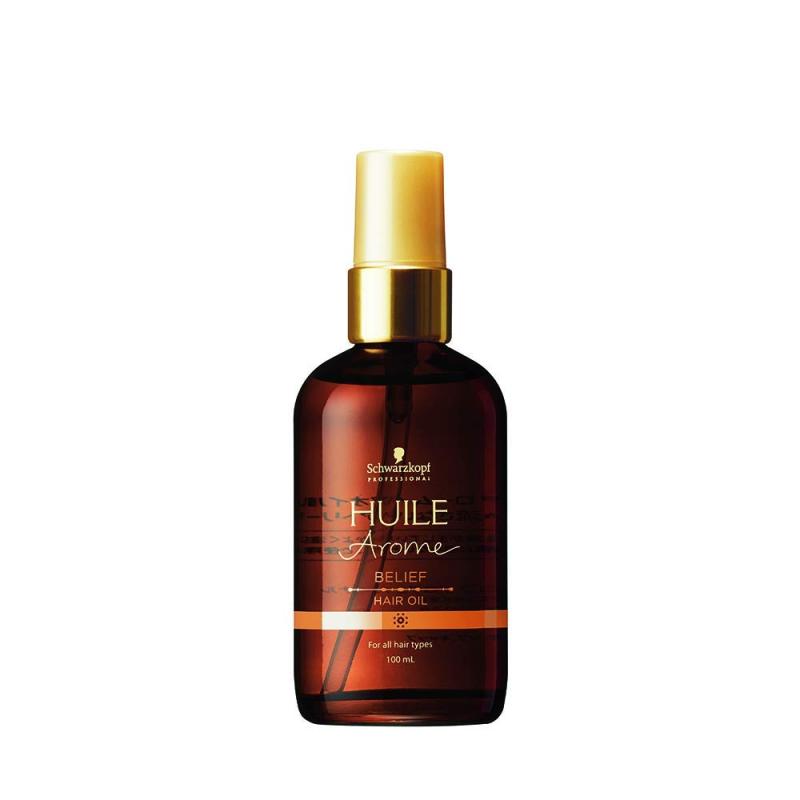 Huile Arome ユイルアローム ヘアオイル ビリーフ 100mL 洗い流さないトリートメント フローラルの香り ツヤ髪 ヘンケルジャパン