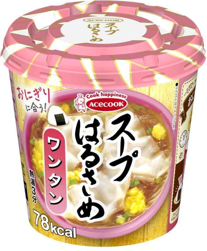 エースコック スープはるさめ ワンタン 22g×6個
