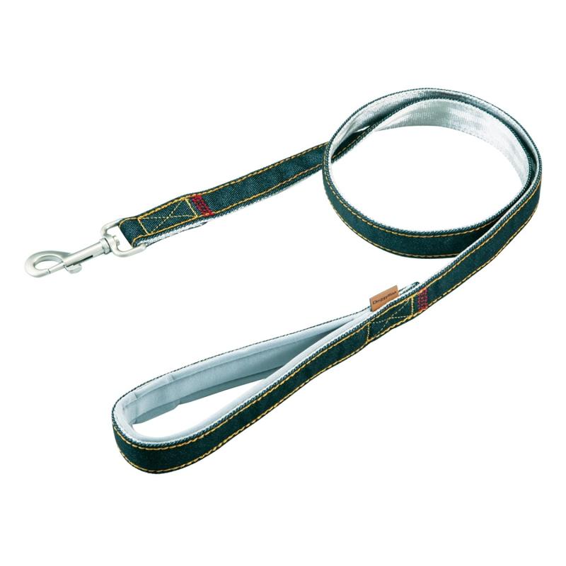 楽天clearstoreドギーマン Doggy's Tailor ドッグリード（ひきひも） L デニムスタイル ブラック