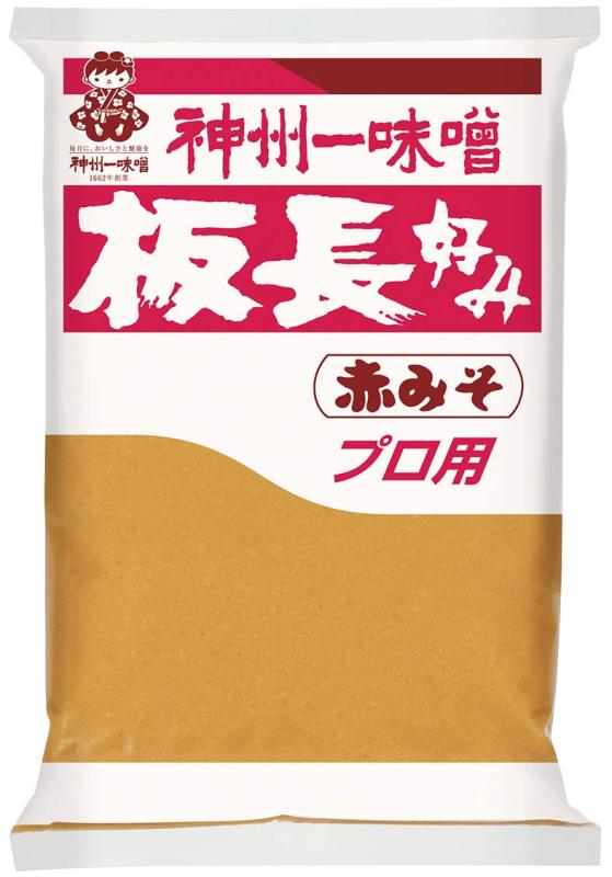 神州一味噌 板長好み赤みそ 1000g ×10袋