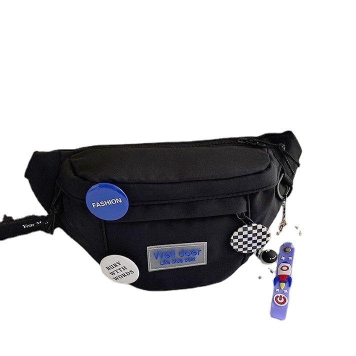 ボディバッグ 男性用 ショルダーバッグ ウエストポーチ キャンバス 学生 斜めがけ 鞄 ストリート 旅行 普段使い