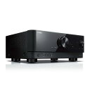 ヤマハ AVレシーバー RX-V4A(B) 5.1ch 4K120Hz/Amazon Music/Amazon Alexa/黒鏡面仕上げのシンプルデザイン ブラック