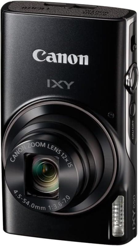 Canon コンパクトデジタルカメラ IXY 650 ブラック 光学12倍ズーム/Wi-Fi対応 IXY650BK - 3