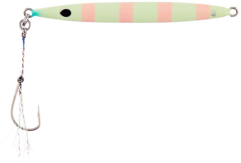 オーナー(OWNER) メタルジグ WJB-40 投技ジグ 106mm 40g グロピンゼブラ #26 31978 ルアー