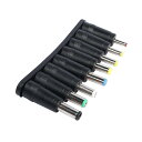 Popolier DCジャック 変換 アダプタ 8種セット メス 5.5 × 2.1 → オス 8種類