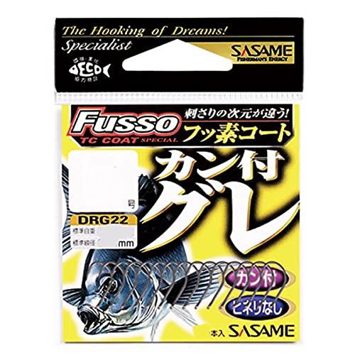 ささめ針(SASAME) FRG22 カン付グレ TCフッ素コート 8号 13本入り ささめ針(SASAME) FRG22 カン付グレ TCフッ素コート 8号 13本入り