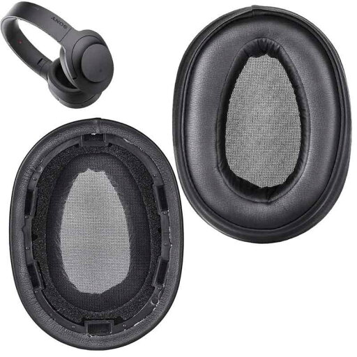MDR-100ABN イヤーパッド 交換用 イヤーパッド クッション マフ 修理部品 Sony MDR-100ABN WH-H900N ワイヤレスヘッドホンに対応 ブラック SD-EJM-100ABN MDR-100ABN イヤーパッド 交換用 イヤーパッド クッション マフ 修理部品 Sony MDR-100ABN WH-H900N ワイヤレスヘッドホンに対応 ブラック SD-EJM-100ABN