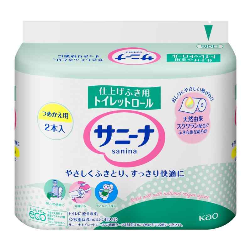 花王(Kao) KAO サニーナ トイレットロール つめかえ用 2本