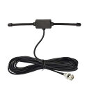 BINGFU 144/430MHz VHF/UHF アンテナ 貼り付けアンテナ 20MHz-1300MHz 広帯域 BNCコネクタ 車載用 ラジオスキャナ・CB無線・アマチュア無線・FMラジオなど用 アイコム・ケンウッド・ウイルソン・モト(2)