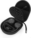 ヘッドホンケース対応Sony WH-CH520/WH-CH510/JBL Tune 510BT/ 660NC/Jr 310BT/ T500 in/T450BT bluetoothに適用 ソニーワイヤレスヘッドホン用ケース 旅行/収納/保護用(ブラック)Y(2)