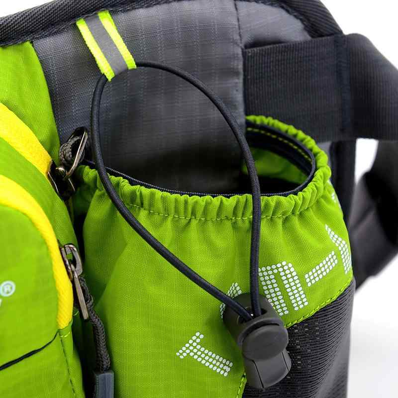 スポーツ ウエストポーチ 男性用 女性用 ランニング 登山 防水 撥水 アウトドア ボトルホルダー付き ジ..