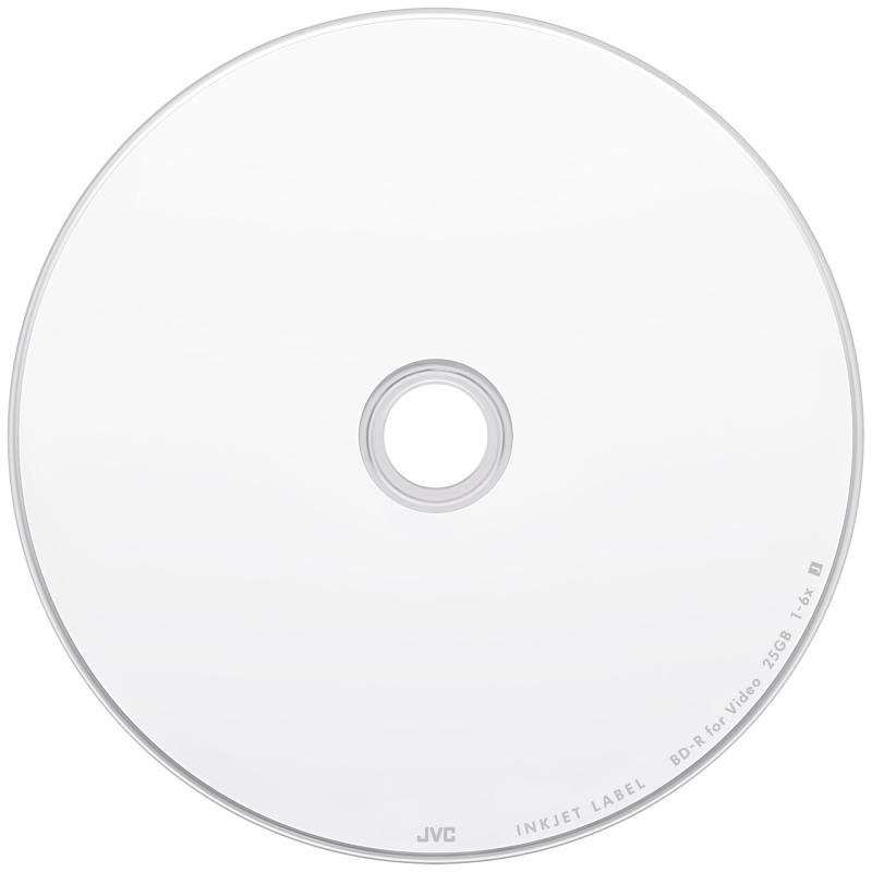 ビクター(VICTOR) JVC 1回録画用 ブルーレイディスク BD-R 25GB 片面1層 1-6倍速 100枚 ディーガ その他 国内主要メーカーのレコーダー動作確認済 ホワイトディスク VBR130RP100SC2