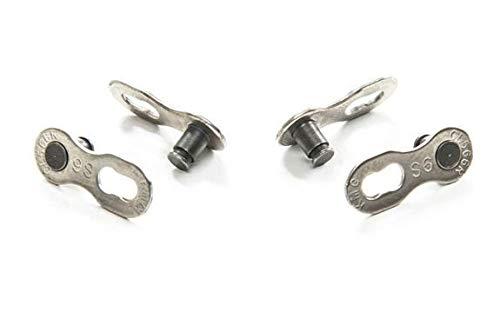 ケイエムシー(KMC) CL566R-N シルバー 9速用ミッシングリンク 2個セット