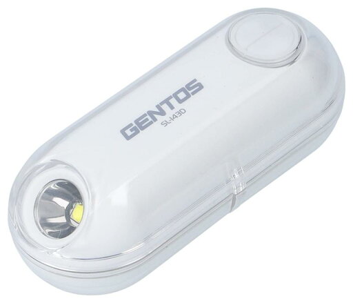 GENTOS(ジェントス) 自転車 ライト LED バイクライト 単4電池式 170ルーメン 防水 SL-143D ロードバイク ホワイト GENTOS(ジェントス) 自転車 ライト LED バイクライト 単4電池式 170ルーメン 防水 SL-143D ロードバイク ホワイト