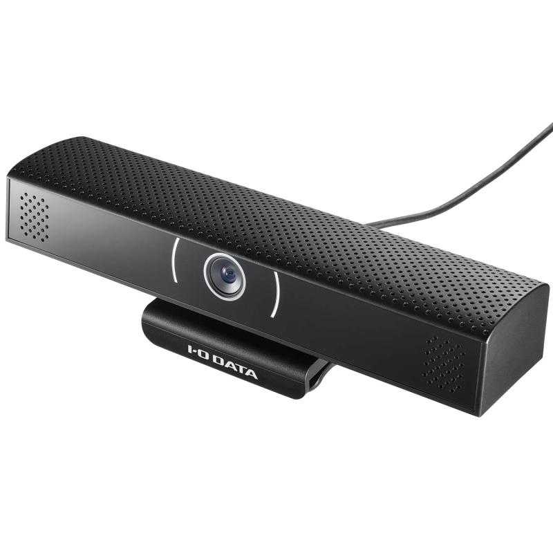 アイ・オー・データ USBカメラ マイク・スピーカー一体型 Webカメラ 音声通話 Full HD 広角レンズ エコーキャンセラー Web会議 Zoom/Teams/Skype対応 日本メーカー