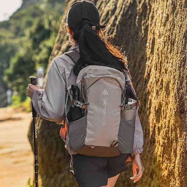 リュック レディース メンズ 大学生 防水 ナイロン カジュアル 旅行 登山 スポーツ バックパック カーキ ブラック ピンク イエロー オレンジ グリーン 20-35L 街頭(4)