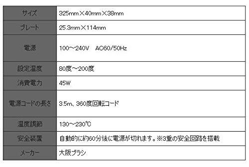 ホットプレミアムアイロンプロPBHP-500