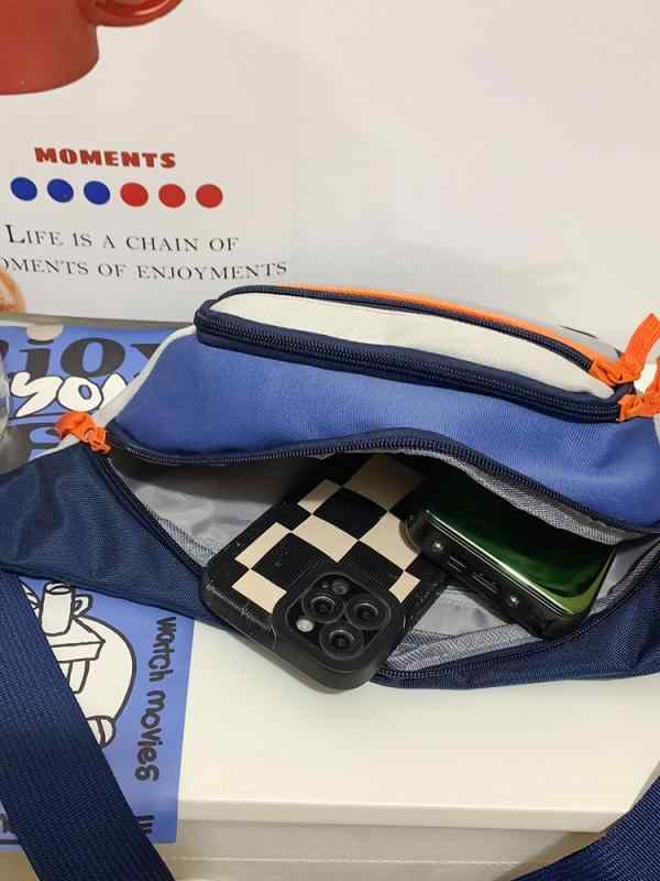 ボディバッグ 男性用 ショルダーバッグ ウエストバッグ スマホポーチ カジュアル 学生 運動 斜めがけ バックパック ブラック グリーン グレー ブルー オックスフォード