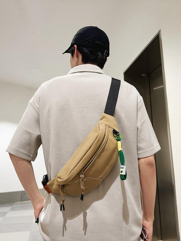 バッグ レディース 帆布 ウエストバッグ カジュアル スポーティ ショルダーバッグ 斜めがけ 多色 ナイロン 軽量 普段使い