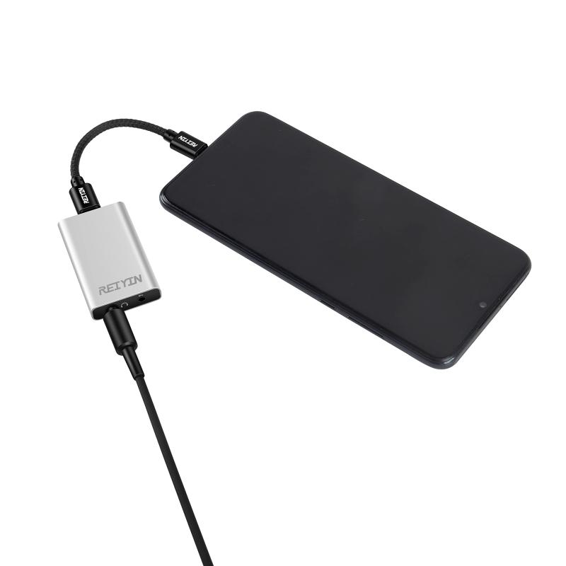 REIYIN DA-Plus HiFi オーディオ USB DAC DAコンバーター DDC ES9038Q2M DSD512 PC...