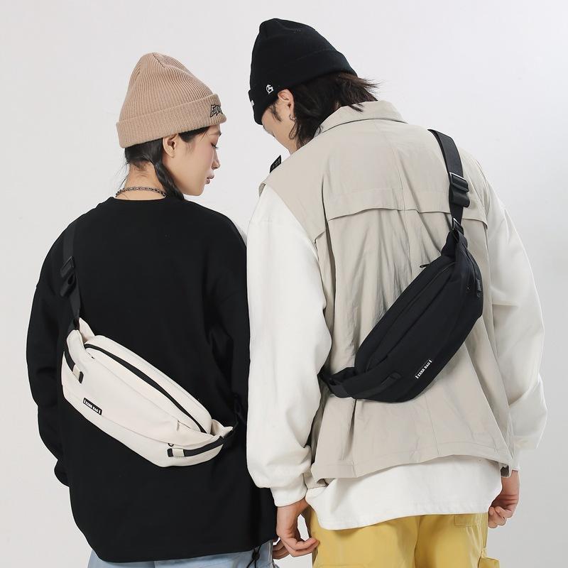 ボディバッグ レディース カジュアル 配色 スポーツ 小さめ バックパック 学生 ショルダーバッグ ウエ..