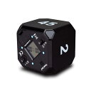 TimeCube Plus プリセット タイマー LEDライト4つ/アラーム付き 時間の管理用 カウントダウン設定 (ブラック - 2分 10分 20分 45分)
