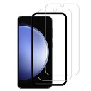 【2枚セット】ガイド枠付き KPNS 日本素材製 強化ガラス Galaxy S25 5G / Galaxy S24 5G SCG25 SC-51E 用 ガラスフィルム カバー 保護フィルム