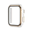 AMAPC for Apple Watch ケース Apple Watch Series 9/8/7 45mm 用 一体型 apple watch 用 カバー アップルウォッチケース AppleWatch 9/8/7 45mm対応 日本旭硝子材 二重構造(2)