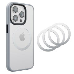 NIMASO マグネットリング Magsafe 対応 磁気増強 金属 メタル リング 外観画像