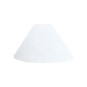 ランプ・シェード(lamp-shade) ホルダー式 交換用ランプシェード 直径30cm 綿布 ホワイト H-30100