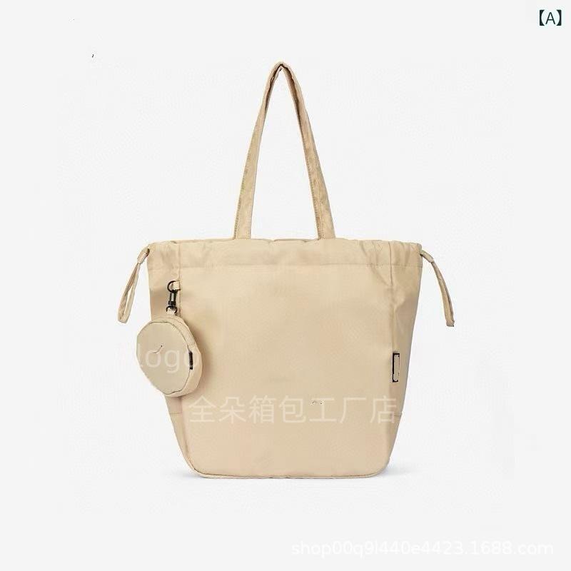 トートバッグ レディース 帆布 カバン 大容量 肩掛け 鞄 カーキ ブラック 無地 普段使い