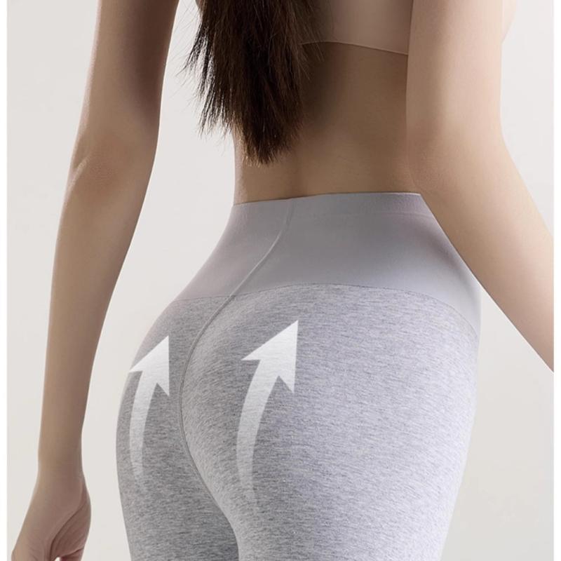 秋パンツ レディース 全綿 無縫製 