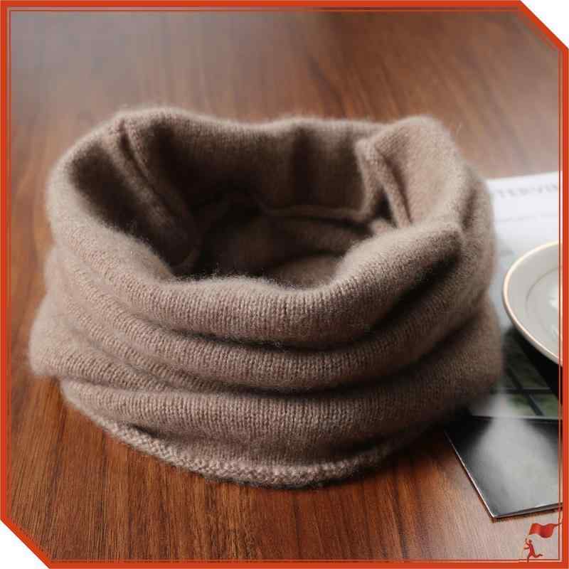 ネックウォーマー 男女兼用 秋冬 羊毛100% 保温 寒さ対策 ニット 赤 黒 グレー