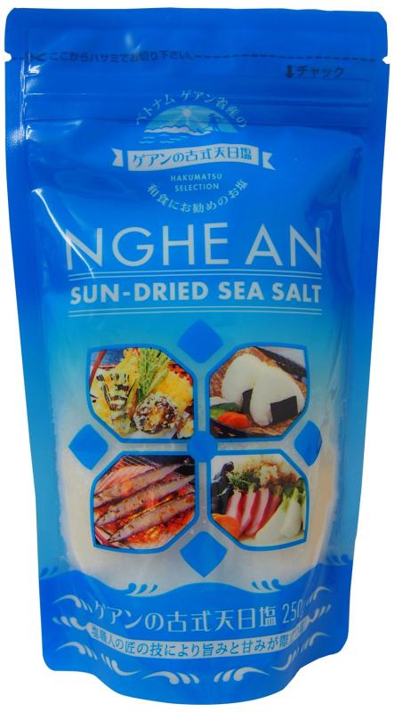 ゲアンの古式天日塩 250g