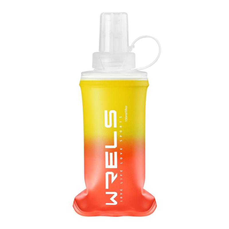 ソフトフラスク ハイドレーション フラスク トレラン ランニング 水筒 ボトル マラソン 登山 給水ボトル 250ml/500ml 折りたたみ水筒 水分補給 軽量 トレイル サイクル