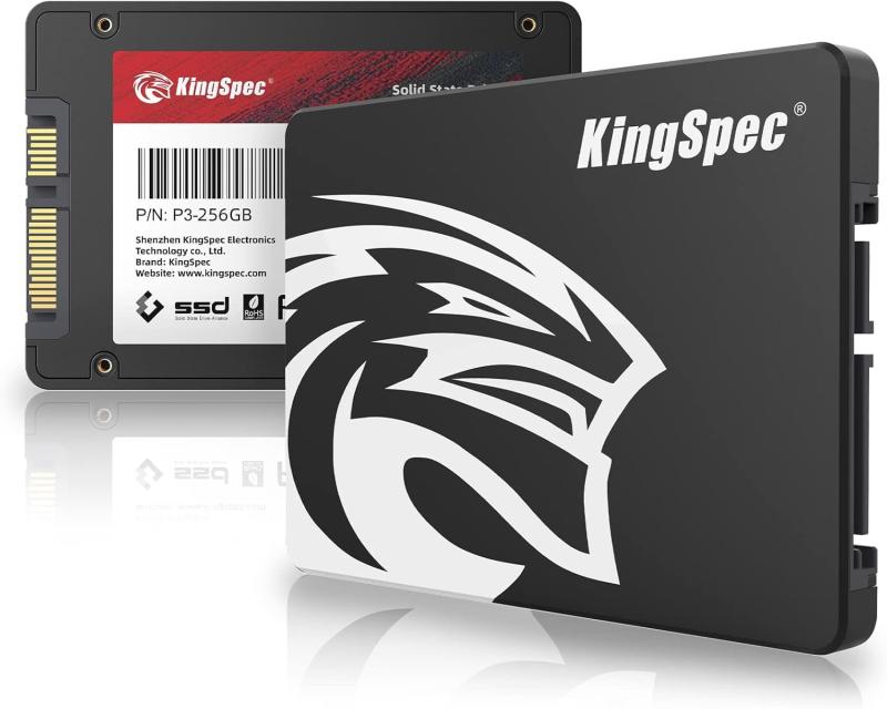 KingSpec SSD SATAIII 6Gb/s 2.5インチ内蔵SSD 最大読込：570MB/s (R：570MB/s、W：540MB/s) 3D NAND SATA SSD メーカー3年
