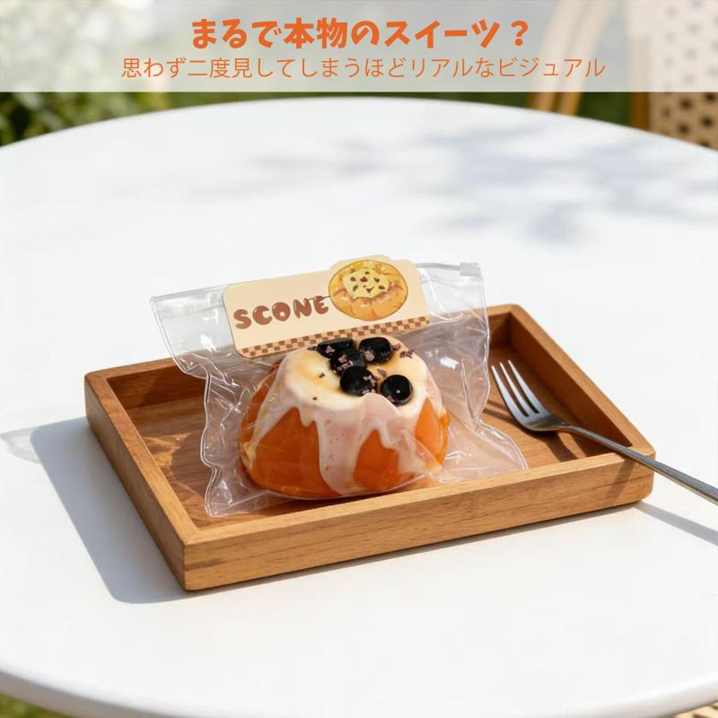 スクイーズ ケーキ おもちゃ 黒糖タピオカプリン 牛乳 パンケー 低反発 握って 水感 もちもち ぷにぷに 柔らかい 手触り ストレス解消 不安軽減 暇つぶし 雑貨 手遊び 握る玩具 clearstore2024-10446458 clearstore サンプル画像2