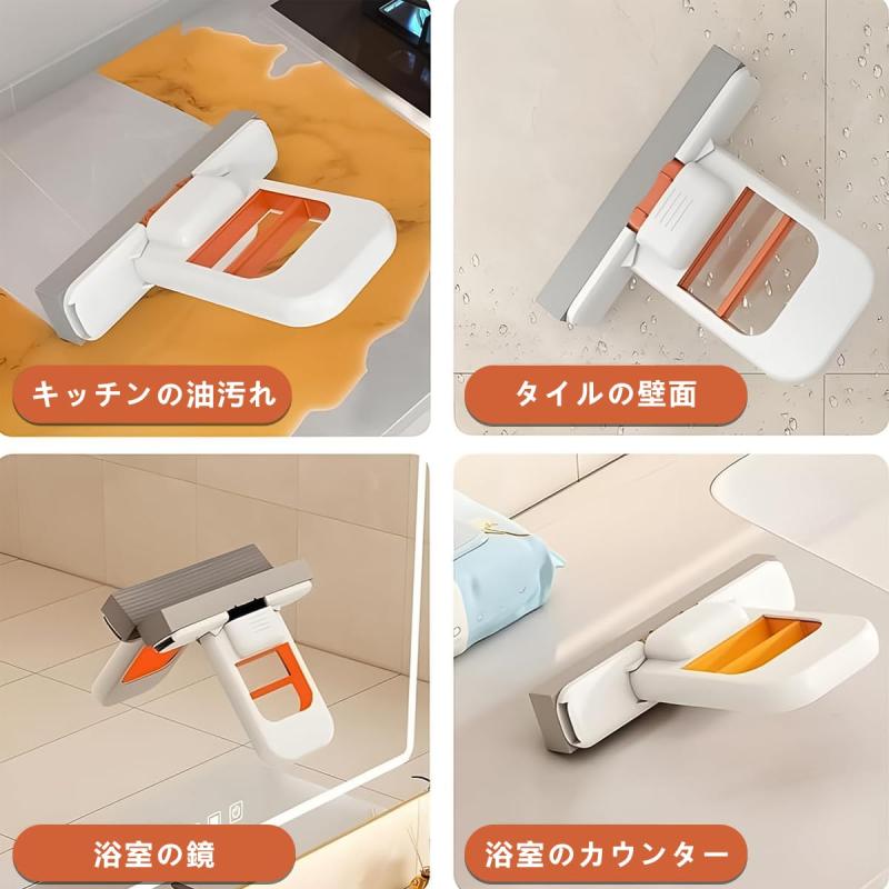 携帯用小型モップ、手動洗浄可能 デスクトップ用 ミニモップのクリーニング 、ポータブルセルフスクイーズミニモップ、怠惰な手洗い不要の強力吸収モップ、 ミニ手洗い不要の強力な吸 clearstore2024-10427770 clearstore サンプル画像3