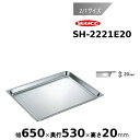 スギコ スーパーデラックスパン 2/1サイズ ホテルパンSH-2221E20