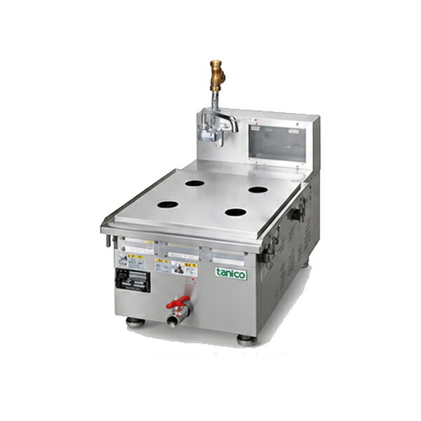製品スペック卓上電気蒸し器型式THM-5100E商品名卓上電気蒸し器外形寸法W350×D600×H225mm電源3φ200V消費電力5.1kW給水方式自動給水式蒸気発生量8L/h備考丸セイロ用※最寄りの消防署の指導に従い、安全に設置してください。※ご使用前に取扱説明書の注意事項をご確認ください。※商品画像と実際の製品で外寸/外観/パーツ配置が異なることがあります。添付図/商品情報でご確認ください。※一部地域や一部商品では追加送料がかかる場合もございます。（事前にご連絡致します）関連商品TCFL-4560E タニコー 電気卓上フライヤー 業務用 新品...TEW-A90P タニコー 電気ウォーマーテーブル パイプ脚タイプ W...228,000円228,000円TGCR-A12UL タニコー 中華レンジ W1200×D750×H8...TGFL-B53AC タニコー スタンダードフライヤー 業務用 新品...228,000円230,000円TGKU-45 タニコー 角型うどん釜 W450×D600×H850m...TGZ-60FTB タニコー ガス餃子グリラー スタンドタイプ タイマ...226,000円228,000円TIG-120S タニコー ガス赤外線グリラー 上火式 W1160×D...THM-3400E タニコー 卓上電気蒸し器 W350×D600×H2...230,000円180,000円THM-4000E タニコー 卓上電気蒸し器 W470×D490×H4...THM-3400ET タニコー 卓上電気蒸し器 W350×D600×H...190,000円193,000円搬入設置・入替工事は別途お見積りします。