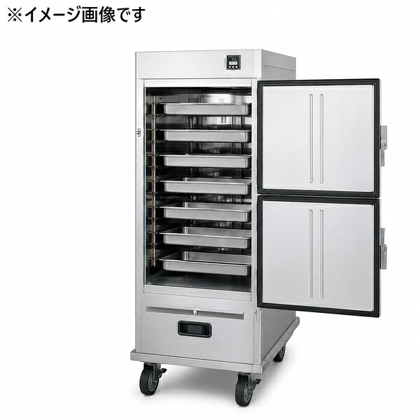 製品スペック型式THFC-10A商品名ホットフードカート外形寸法W600×D850×H1800mm電源単相100V消費電力1.36kW温度設定常温〜85℃収容数シートパン用13段本体外装オールアルミ製キャスター大型キャスター φ150mmシートパン推奨サイズ657×456×25mm（別売）※最寄りの消防署の指導に従い、安全に設置してください。※ご使用前に取扱説明書の注意事項をご確認ください。※商品画像と実際の製品で外寸/外観/パーツ配置が異なることがあります。添付図/商品情報でご確認ください。※一部地域や一部商品では追加送料がかかる場合もございます。（事前にご連絡致します）関連商品THFC-10AH タニコー ホットフードカート ホテルパン用 W67...THFC-10GA タニコー ホットフードカート ガラス扉 W600×...550,000円564,000円THFC-10GAH タニコー ホットフードカート ガラス扉 ホテルパ...TET-120A タニコー 電気テーブルレンジ W1200×D750×...562,000円528,000円TEP-S-100A タニコー 電気ローレンジ W1000×D750×...TEP-S-100 タニコー 電気ローレンジ W1000×D600×H...518,000円515,000円TEP-S-120A タニコー 電気ローレンジ W1200×D750×...THFC-5GA タニコー ホットフードカート ガラス扉 W600×D...550,000円460,000円THFC-5GAH タニコー ホットフードカート ガラス扉 ホテルパン...TGRC-A3 タニコー ガス式立体炊飯器 W785×D702×H13...465,000円550,000円搬入設置・入替工事は別途お見積りします。